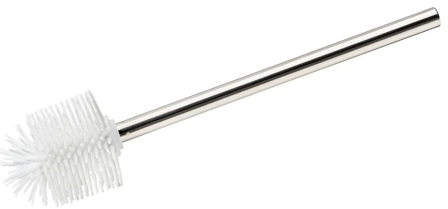 Perie WC cu mâner din oțel inoxidabil Wenko