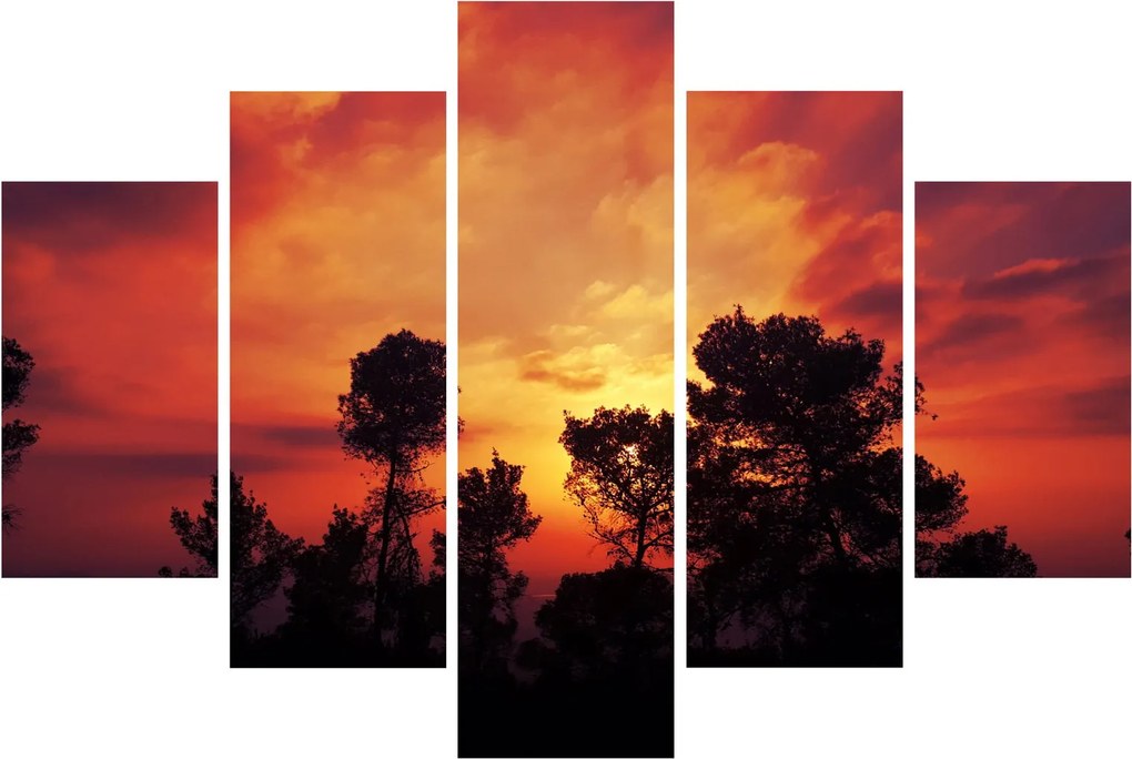 Tablou apus de soare (150x105 cm)