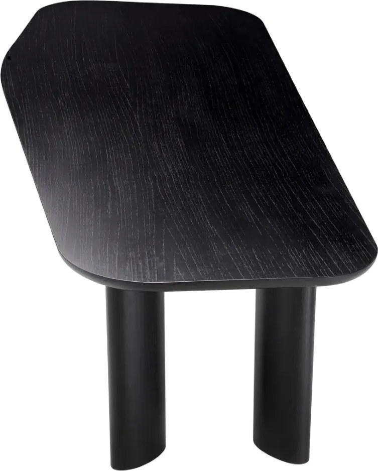 Masa dining moderna design LUX Flemings negru 250x105cm