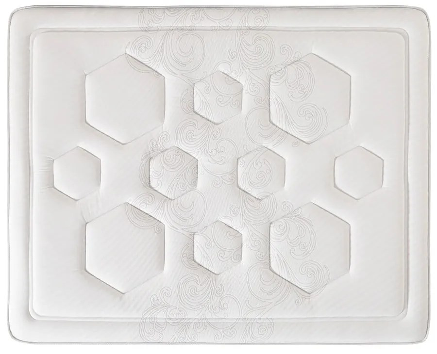 Saltea fermă/mediu-fermă din spumă reversibilă/termoregulatoare 140x200 cm HEXAFLEX GEL – Moonia