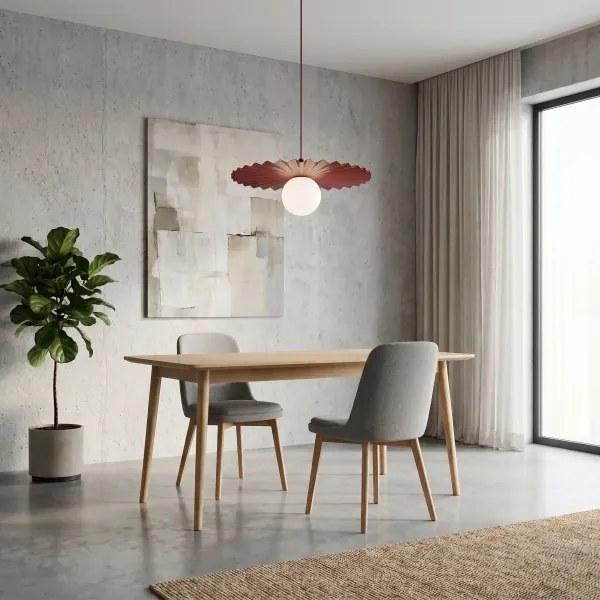 Lustră pe cablu UMBRA, 1xG9/8W/230V, roșie