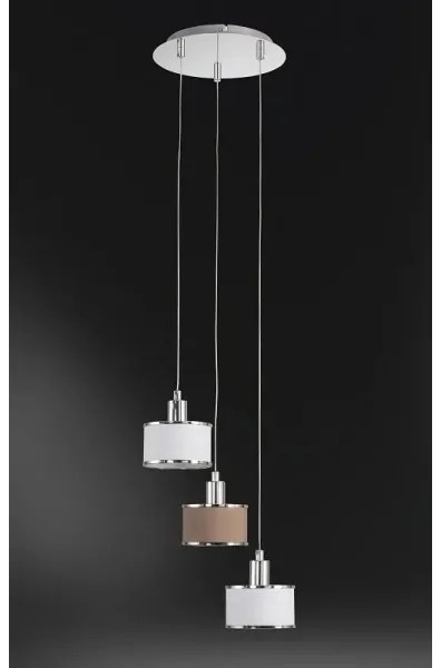 Lustră pe cablu CIARA 3xE14/28W/230V Wofi 619903019000