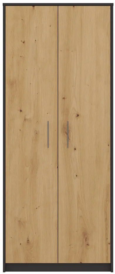 Dulap cu rafturi Obtenidas 1 (antracit + stejar artisan). 1132657