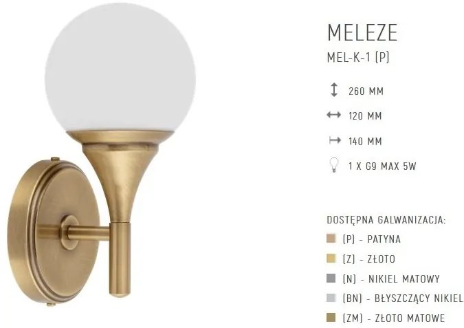 Aplica de perete deosebita design LUX realizat manual MELEZE