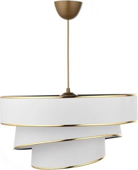 Lampă suspendată Couper - White, Gold