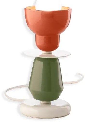 Veioza din ceramica design italian realizata manual BERIMBAU