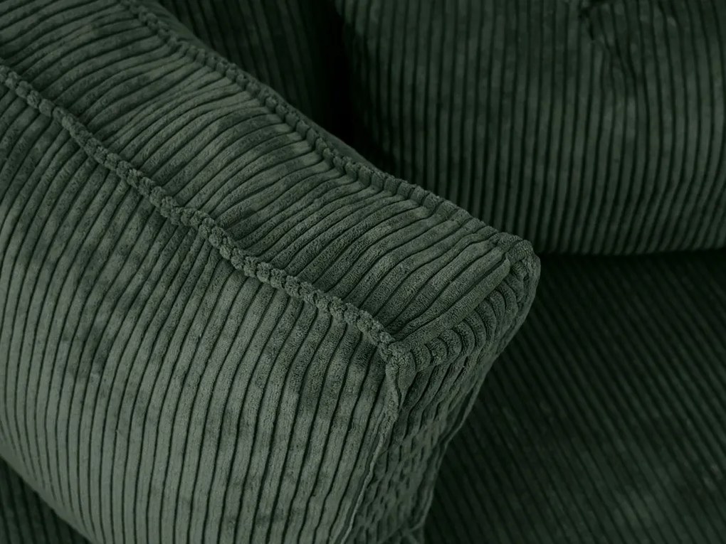 Coltar in forma de U SMART COSARO 295x140 cm, verde inchis