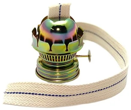 Lampă cu petrol KLÁRA, 34 cm, verde pădure