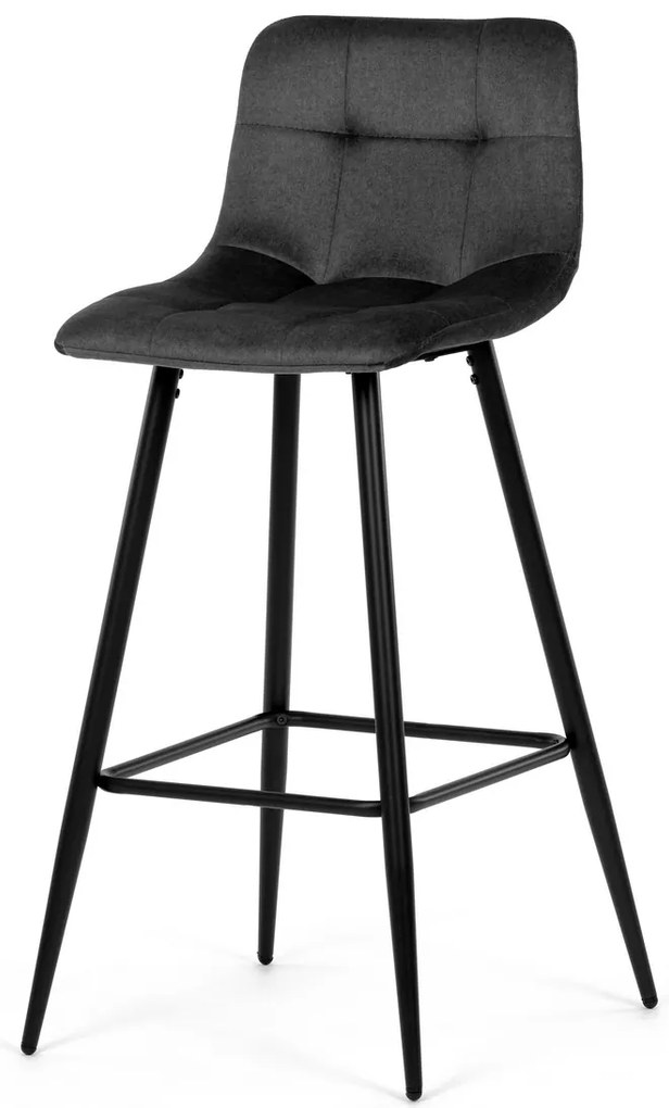 Set de scaune de bar B-X7015 GREY2, 4 buc
