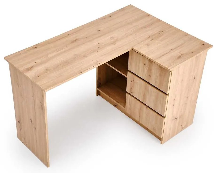 Birou Pendle, stejar artisan