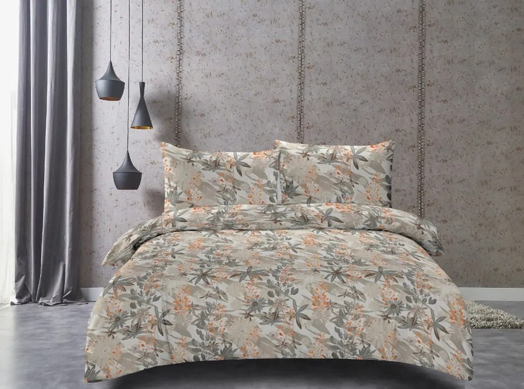 Lenjerie de pat din microfibra AFRODITA crem Dimensiune lenjerie de pat: 70 x 80 cm | 140 x 200 cm