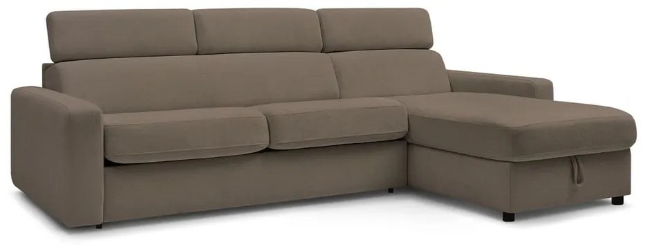 Colțar maro extensibil (cu colț variabil) Monaco – Bobochic Paris