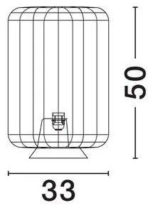 Lamparar/Lampa de podea design decorativ, MILA H 50cm