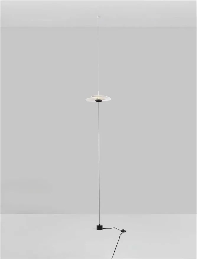 Lampadar LED suspendat de tavan OLEA, H-340cm