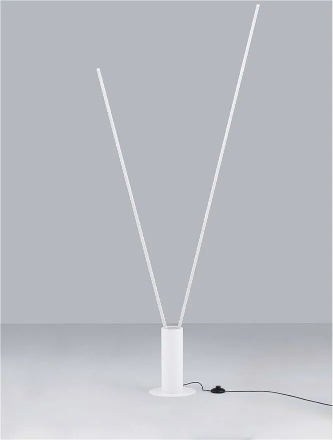 Lampadar/Lampa de podea LED stil minimalist KIMOLIA alb
