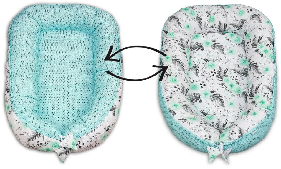 ShopJK SET PENTRU PĂTUȚ - 7 PIESE - MINTY ROSE - 014502