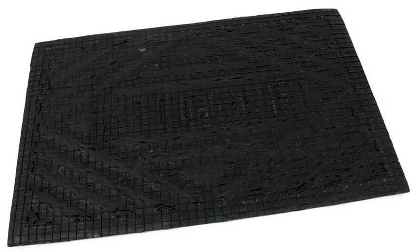 Covoraș de curățat nucă de cocos Welcome 40 x 60 x 0,8 cm, maro