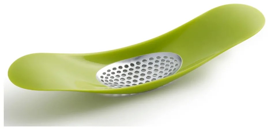 Zdrobitor pentru usturoi Joseph Joseph Garlic Rocker, verde