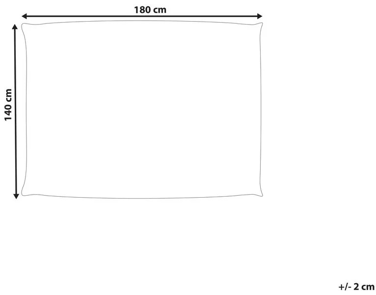 Husă pentru fotoliu puf 140 x 180 cm Fiamma (albastru). 1079022