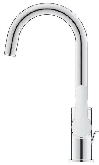 Baterie lavoar Grohe Start cu pipa pivotanta crom lucios