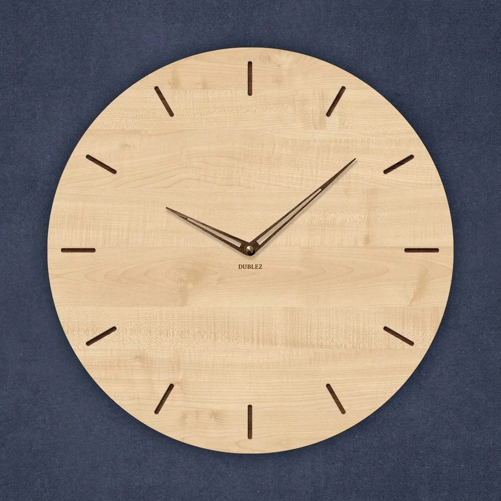 DUBLEZ | Ceas minimalist din lemn