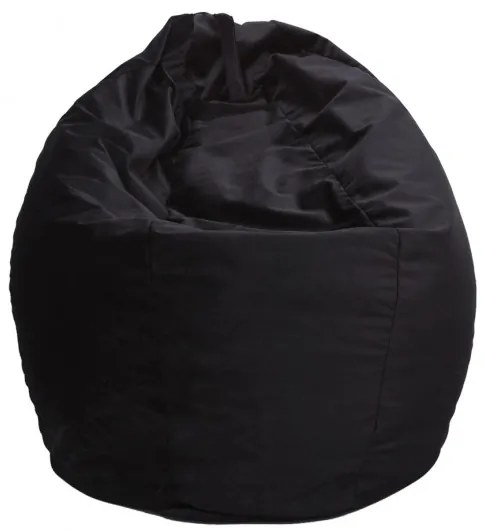 Fotoliu Bean Bag, Interior, Tip Pară Negru 90 X 90 X 35 X 84 cm