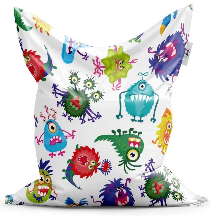 Sac de șezut Classic monstruleți colorați - pentru copii, colorat