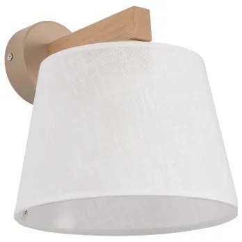 Brilagi - Lampă de perete LATTE SABIA 1xE27/15W/230V pin/alb