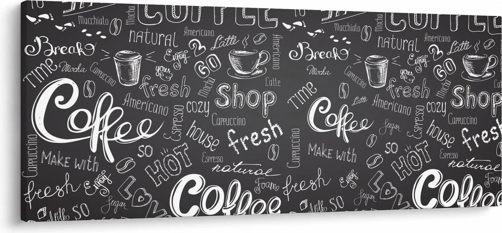 Tablou - Coffee (120x50 cm)
