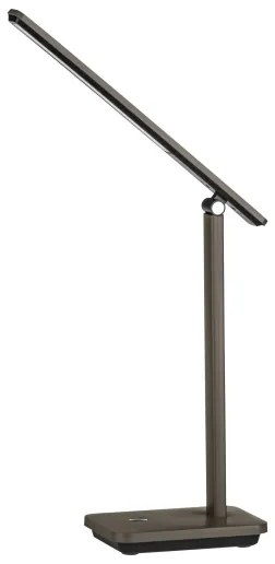 Lampă LED dimabilă reîncărcabilă Eglo 900958 INIESTA LED/3,6W/5V 1800mAh maro