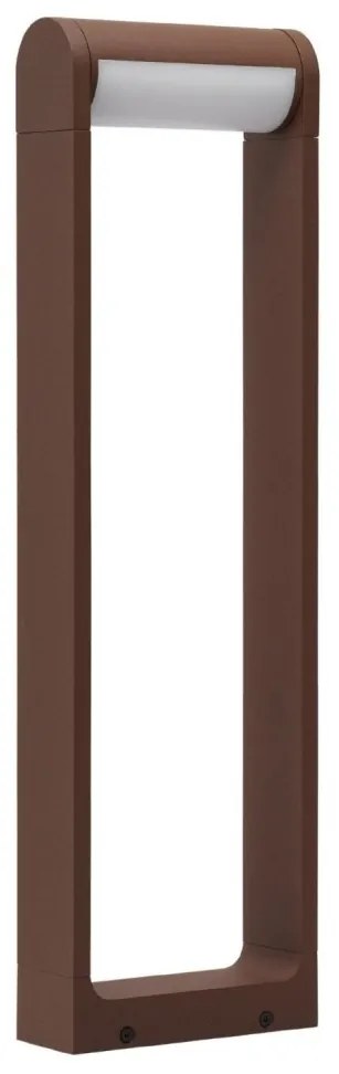 Stalp exterior IP65 FRAME 60cm 3000K CORTEN