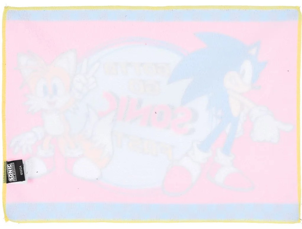 Sonic Ariciul Gotta Go prosop de mână, prosop de față, prosop 40x30 cm