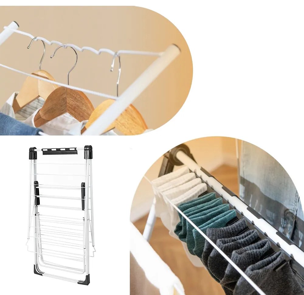 Uscător de rufe pliabil