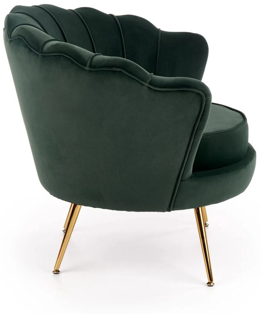 Fotoliu Amorinito velvet verde