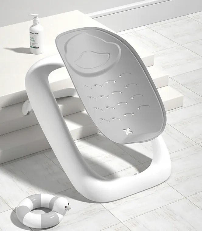 Baie pliabilă pentru copii VAIANA PREMIUM cu un șezlong - mai multe culori Albastru