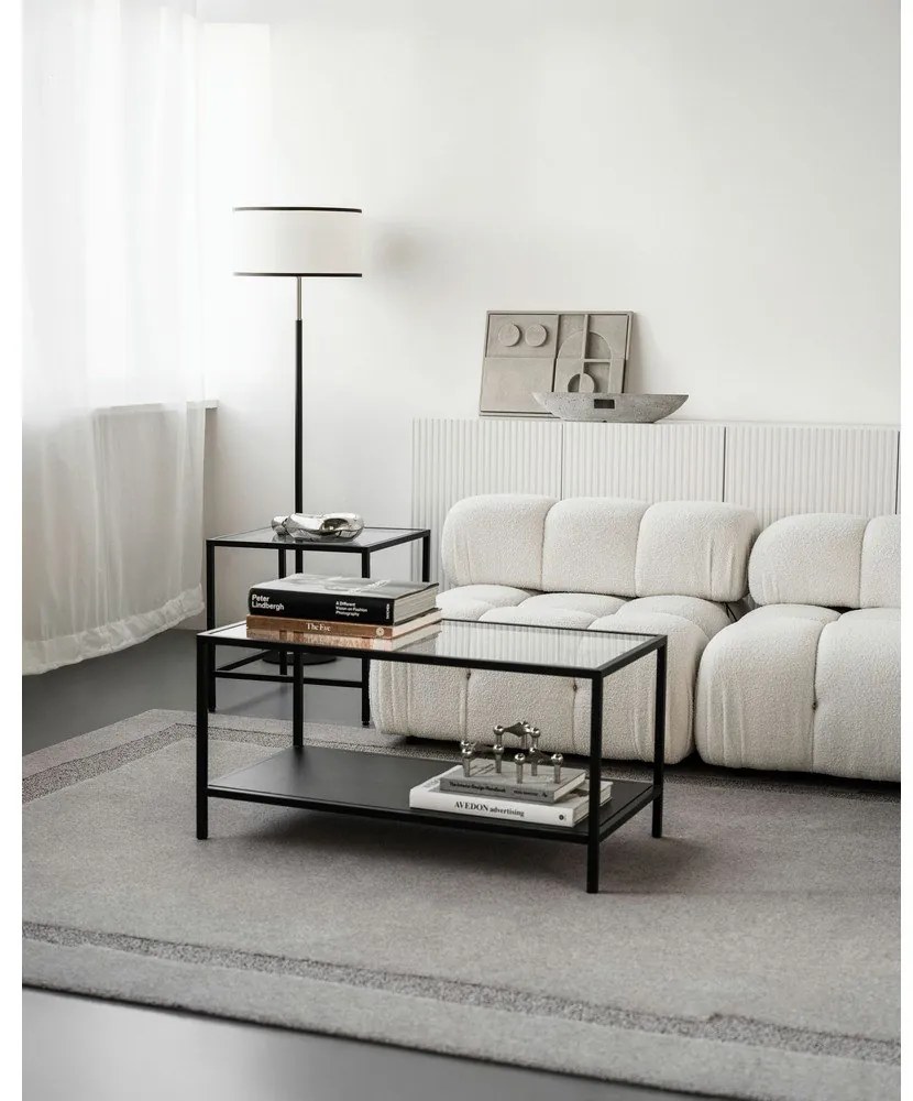 Covor gri din lână 160x230 cm Morphic Rocca – Agnella