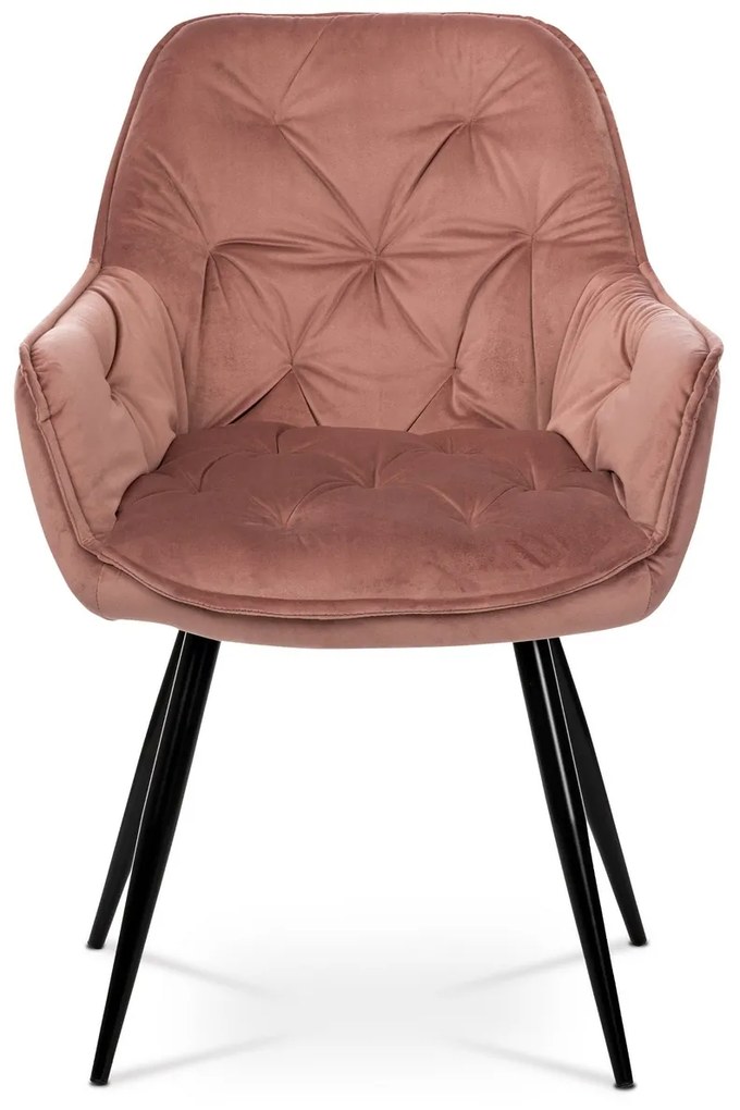 Set de scaune de sufragerie DCH-421 PINK4, 2 buc.