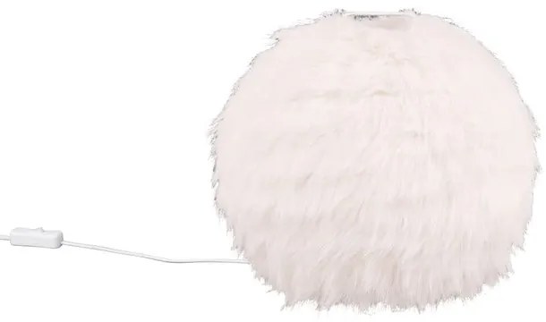 Veioză crem (înălțime 24 cm) Furry – Trio