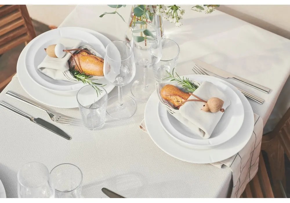 Decorațiune de Crăciun suspendată din lemn Kähler Design Nordic Tales