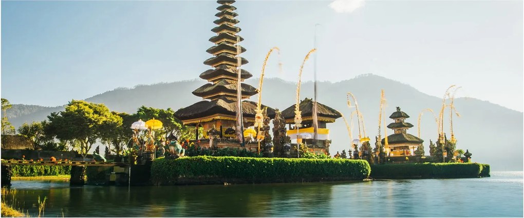 Tabloul Mount Batur (120x50 cm)