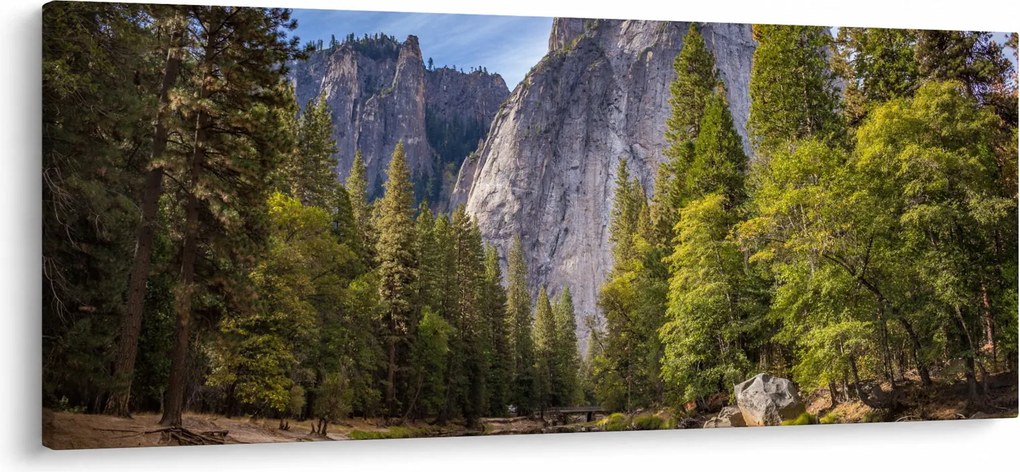 Tablou - Sub Piatra Yosemite (120x50 cm)