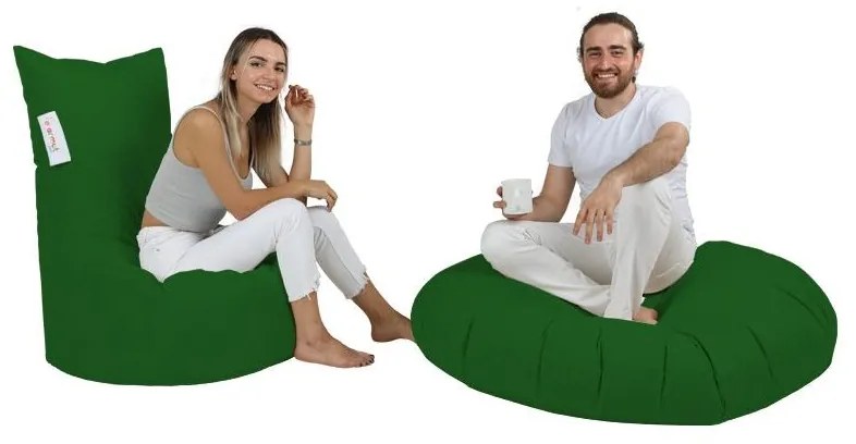 Fotoliu puf Beemin (Verde). 1101510