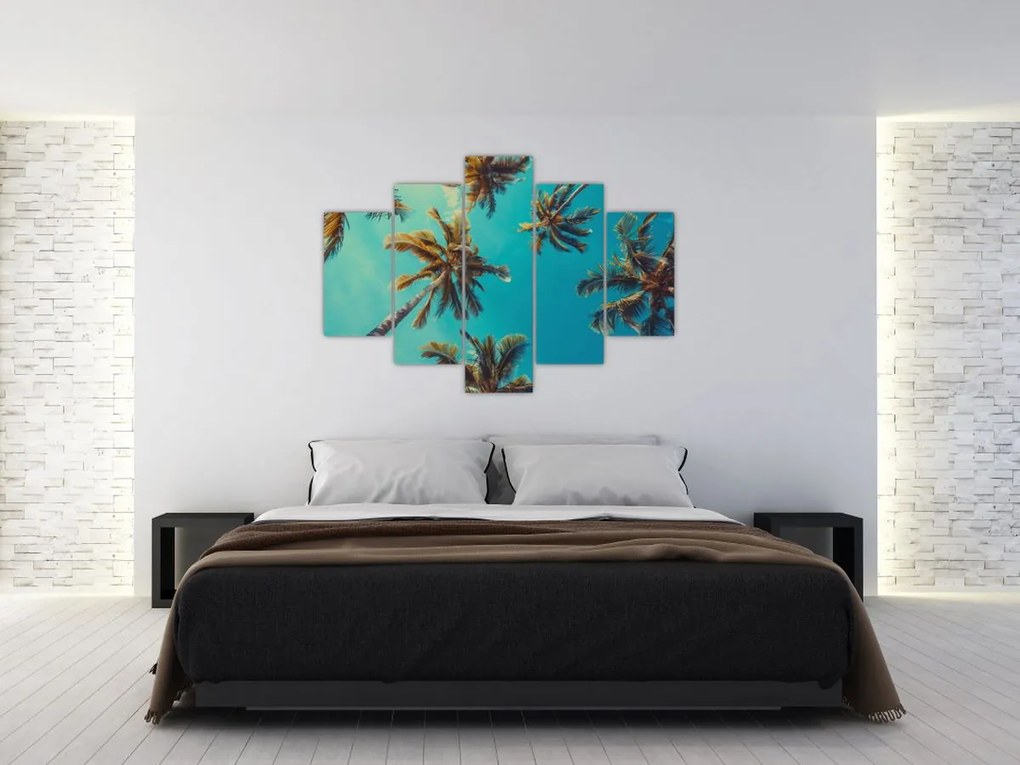 Tablou - Palmieri înalți (150x105 cm)