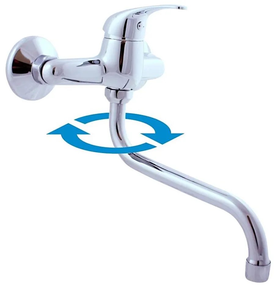 RAV Slezák SA001.5/21 - Baterie SAZAVA pentru chiuvetă/lavoar, crom lucios