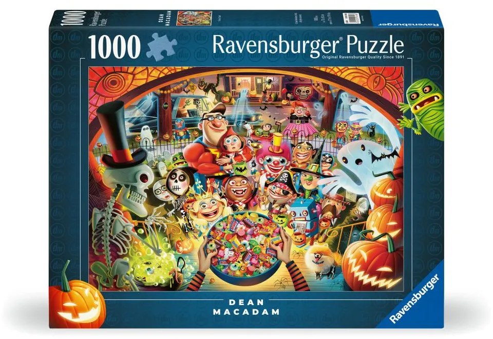 PUZZLE HALLOWEEN TRICK OR TREAT 1000 PIESE - RAVENSBURGER (RVSPA01348)