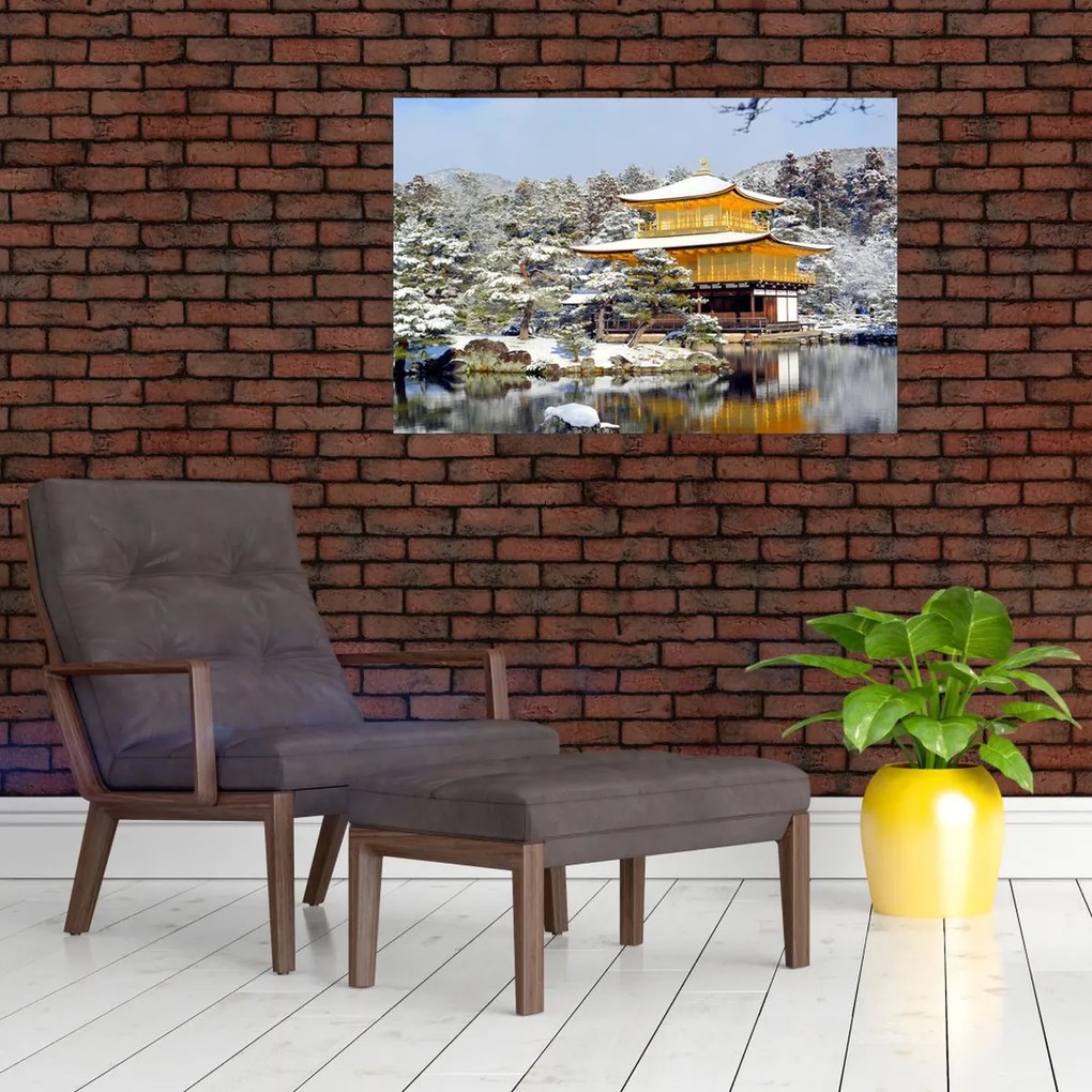 Tablou - Kinkakuji, Japonia (90x60 cm)