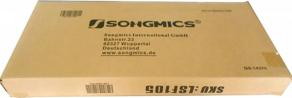 Bancheta cu capac si spatiu depozitare, 76 x 38 x 38 cm, MDF / piele ecologica, negru, Songmics