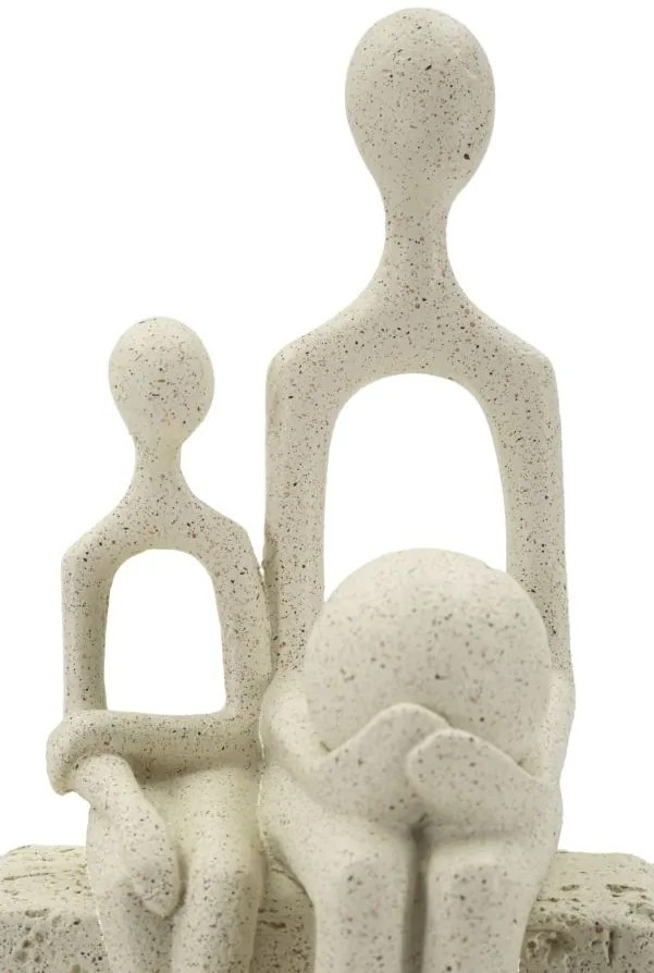 Mauro Ferretti Statuetă Maternitate Cu Pietre, 10 X 7,5 X 26 Cm | Aosom Romania