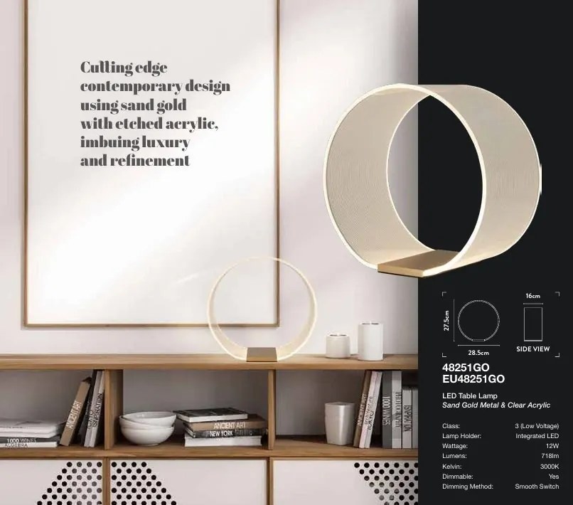 Lampa de masa LED deosebita design modern Belle