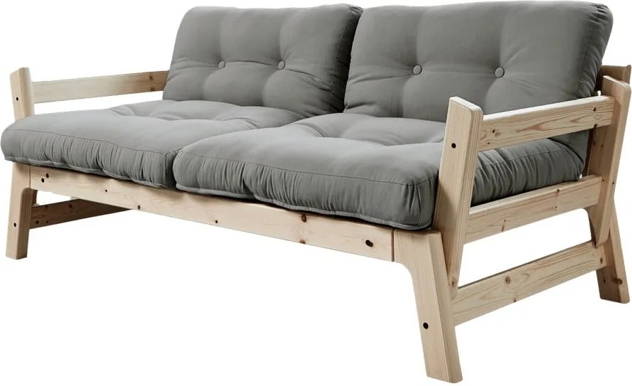 Canapea variabilă Karup Design Step Natural/Grey